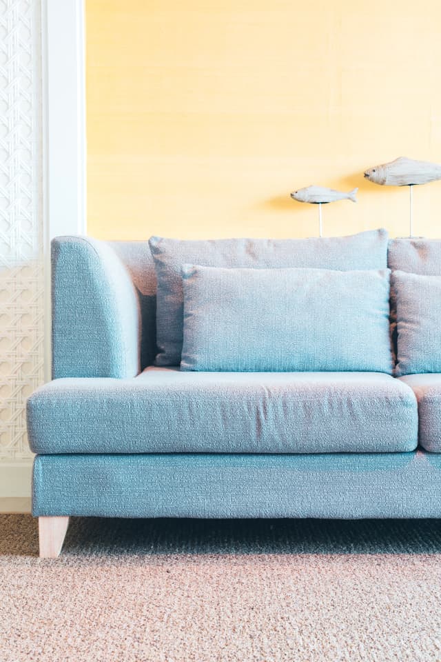 Cozy living space with furniture